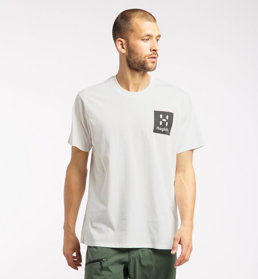 Haglöfs Mens Camp T-Shirt White New Zealand 52037VLKC